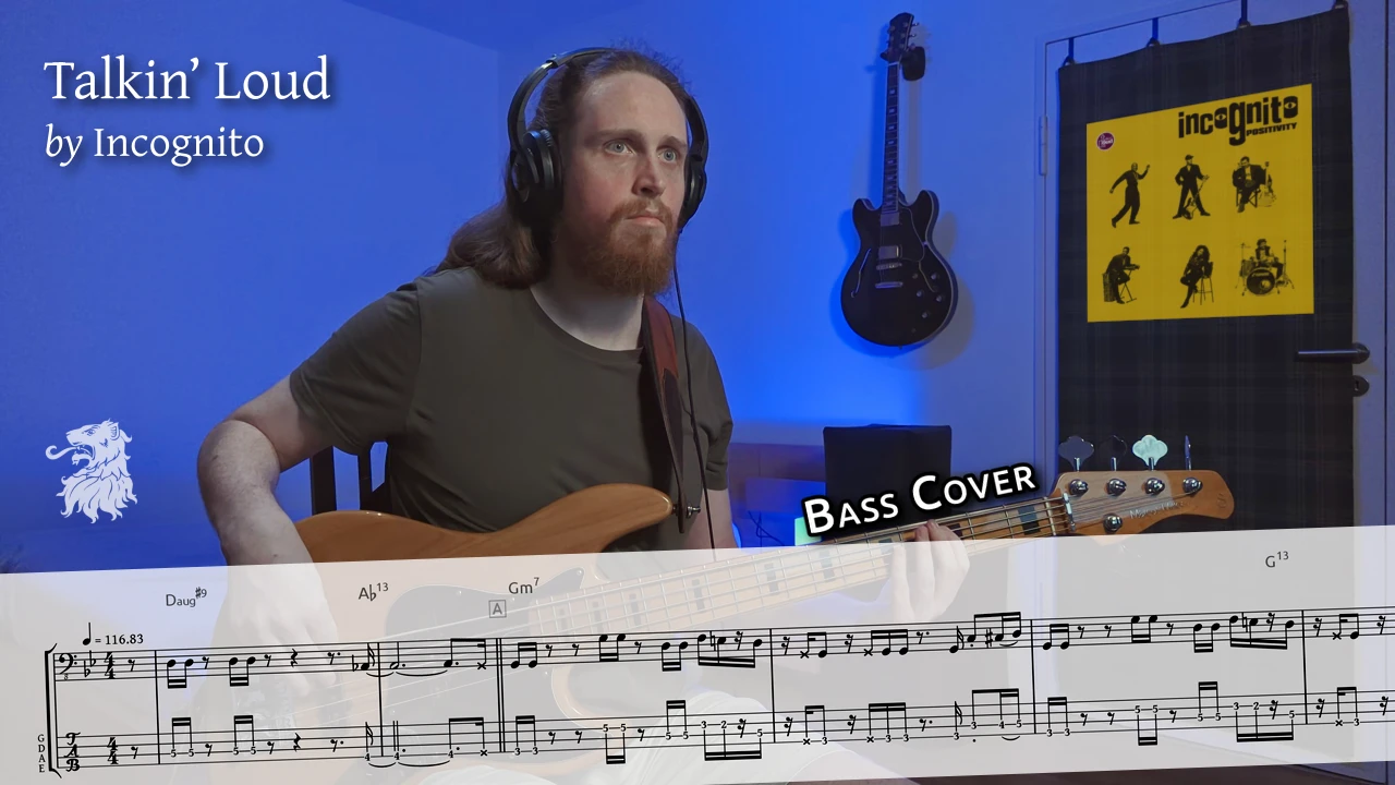Thumbnail image for YouTube video: Incognito – Talkin&rsquo; Loud [Bass]